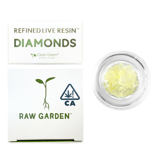Photograph of product: Raw Garden Crushed Diamonds 1g Cereal Milk