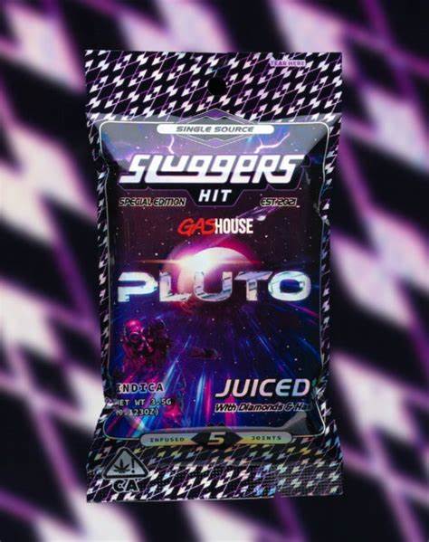 Photograph of product: Sluggers  - Pluto 3.5g 5Pk Infused Prerolls Oui'd