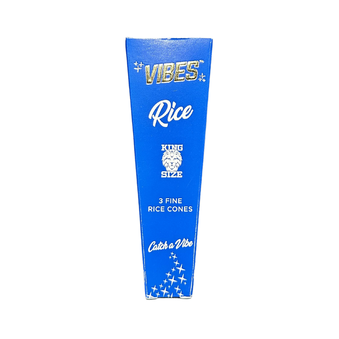 Photograph of product: VIBES Cones - King Size  Rice