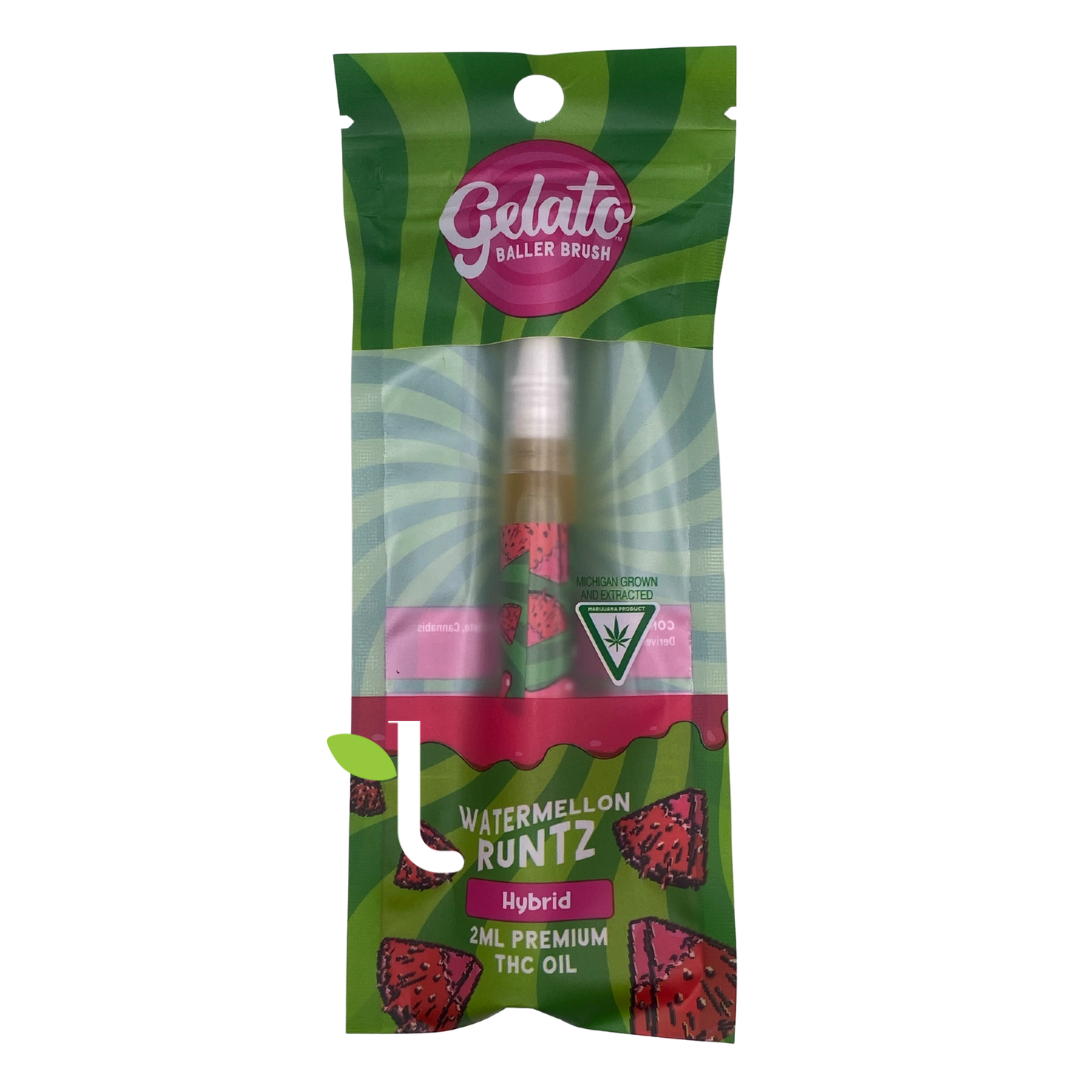 Photograph of product: Baller Brush | Watermelon Runtz | 2ml Dart