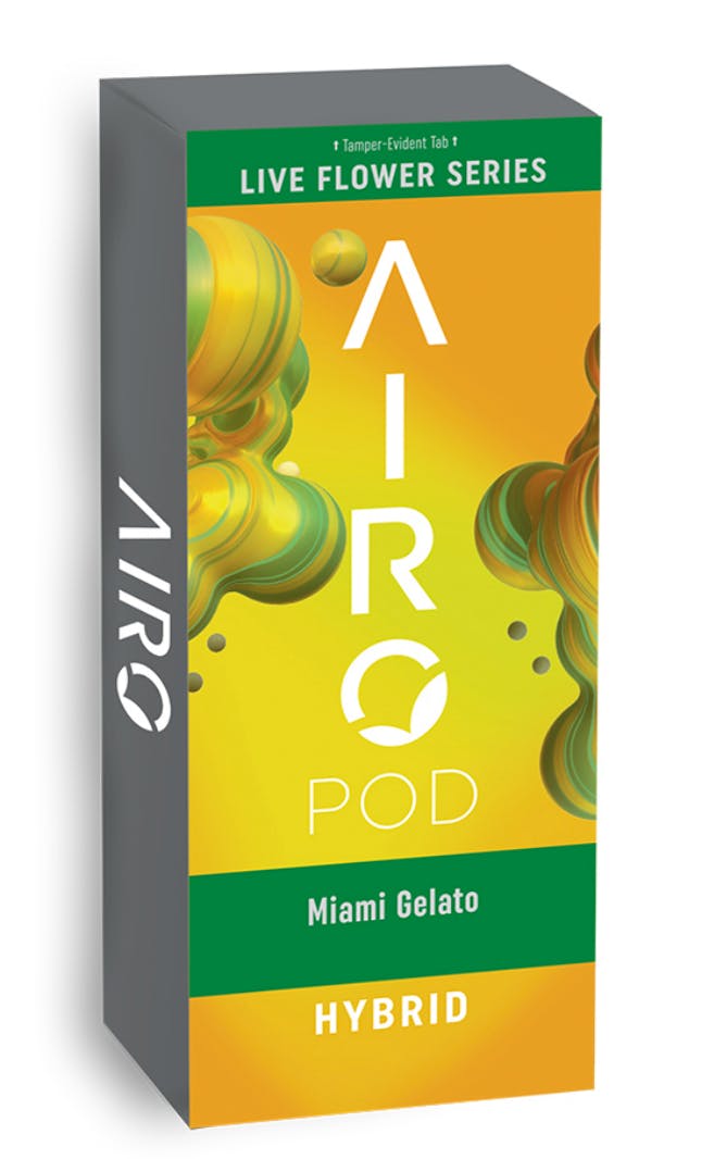 Photograph of product: MIAMI GELATO 1G LIVE FLOWER POD (H)