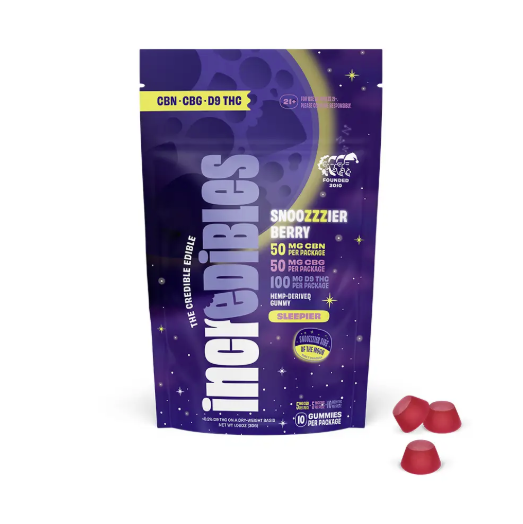 Photograph of product: Snoozzzierberry - 2:1:1 TH-oui:CBN:CBG | 100mg