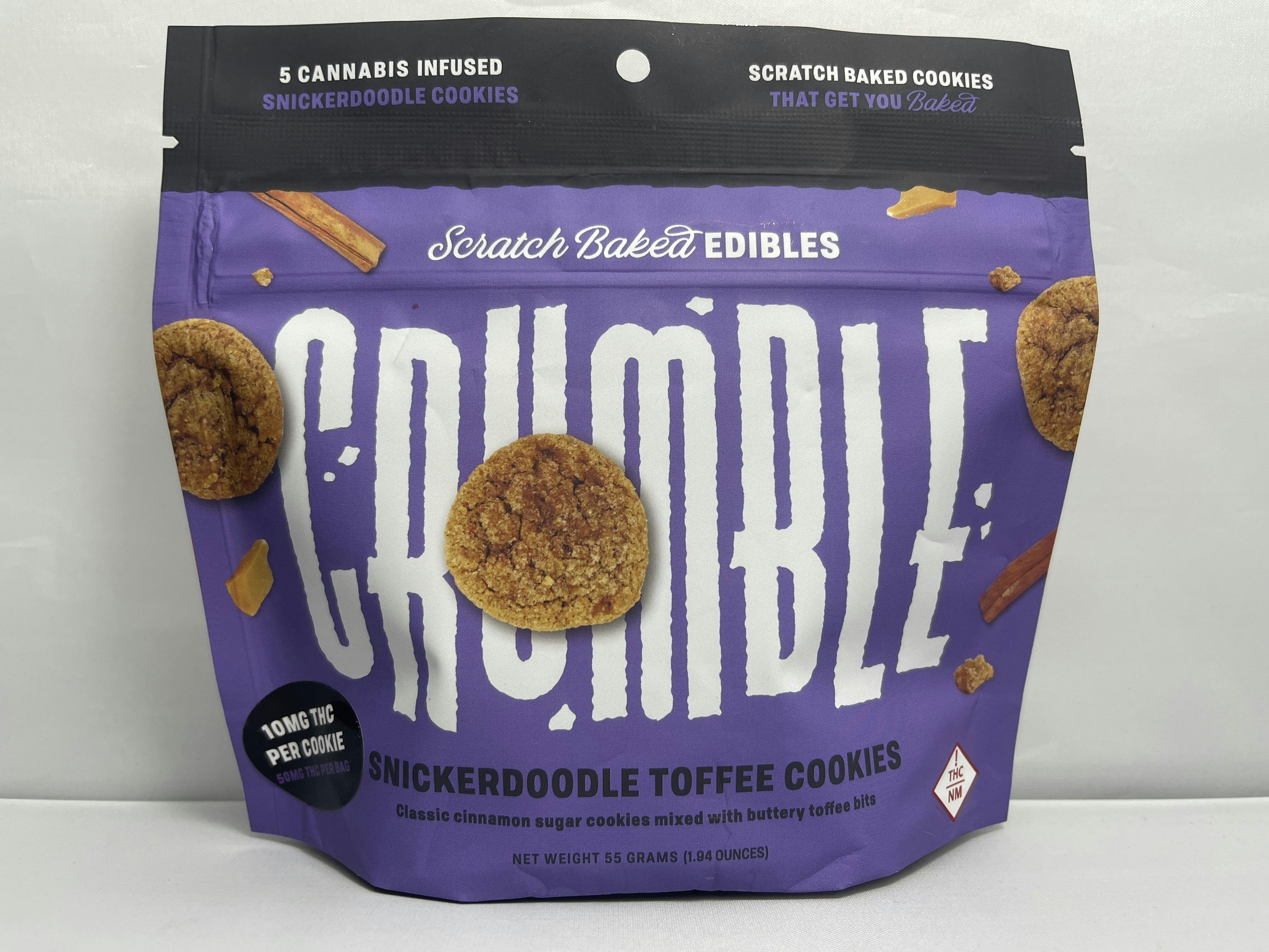 Photograph of product: Snickerdoodle Toffee Cookies