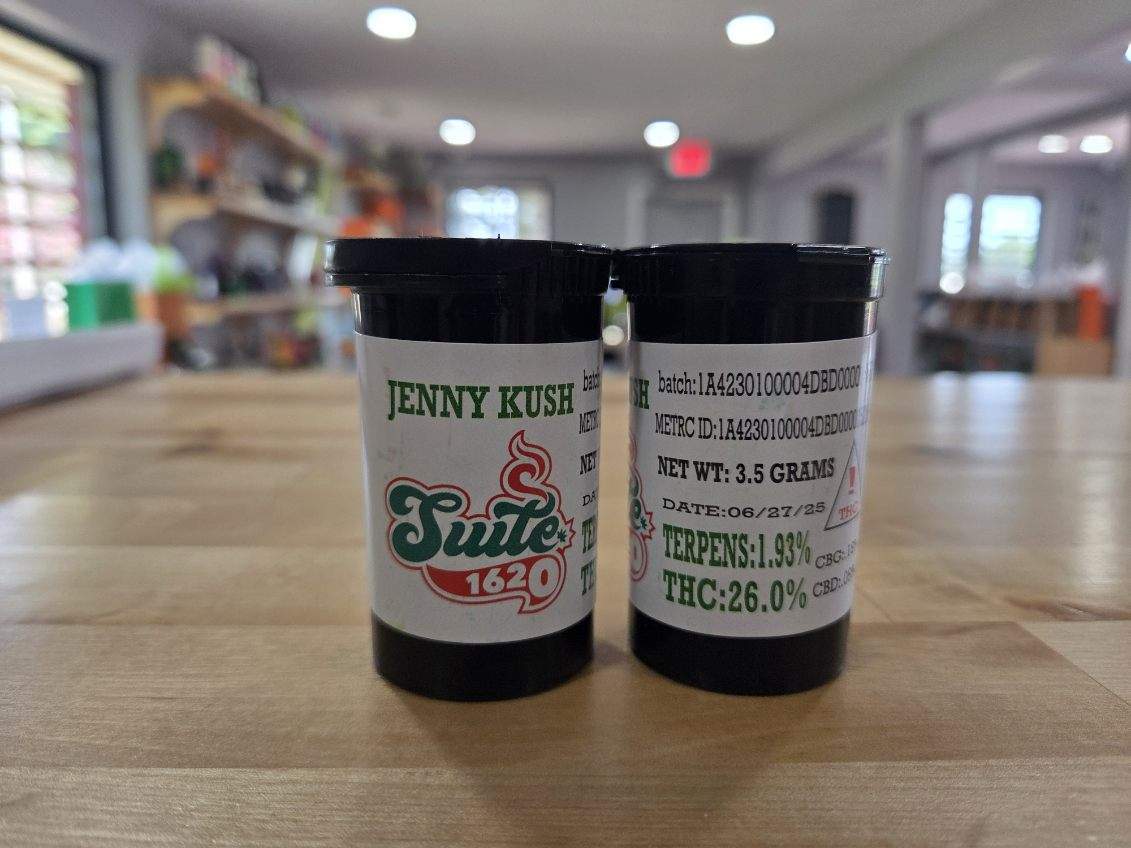 Photograph of product: Suite 1620- Jenny Kush - 3.5g