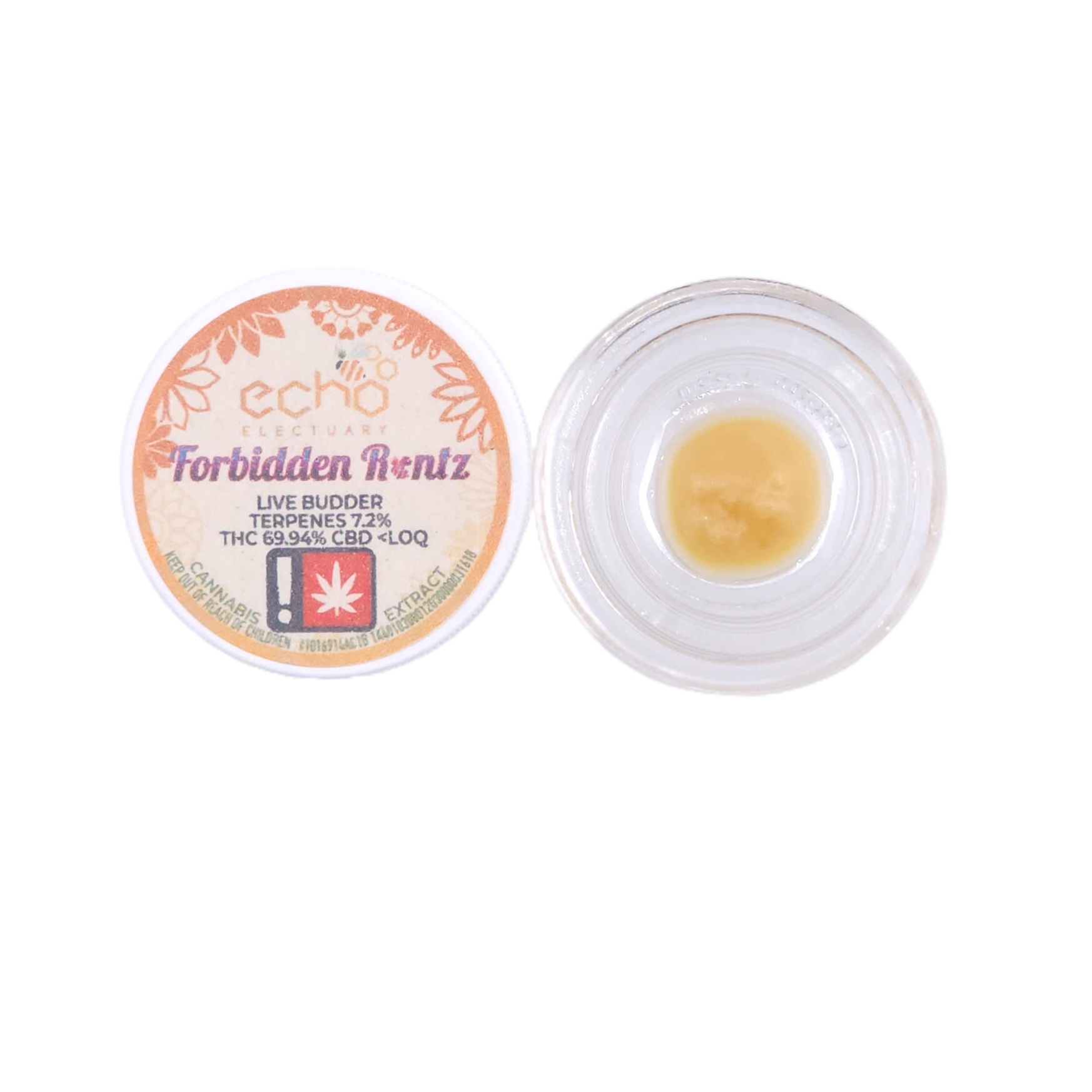Photograph of product: Echo Electuary | 1g Nectar [I] | Forbidden Runtz
