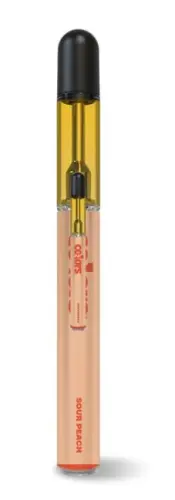 Photograph of product: Sour Peach - Disposable Cart (1g)