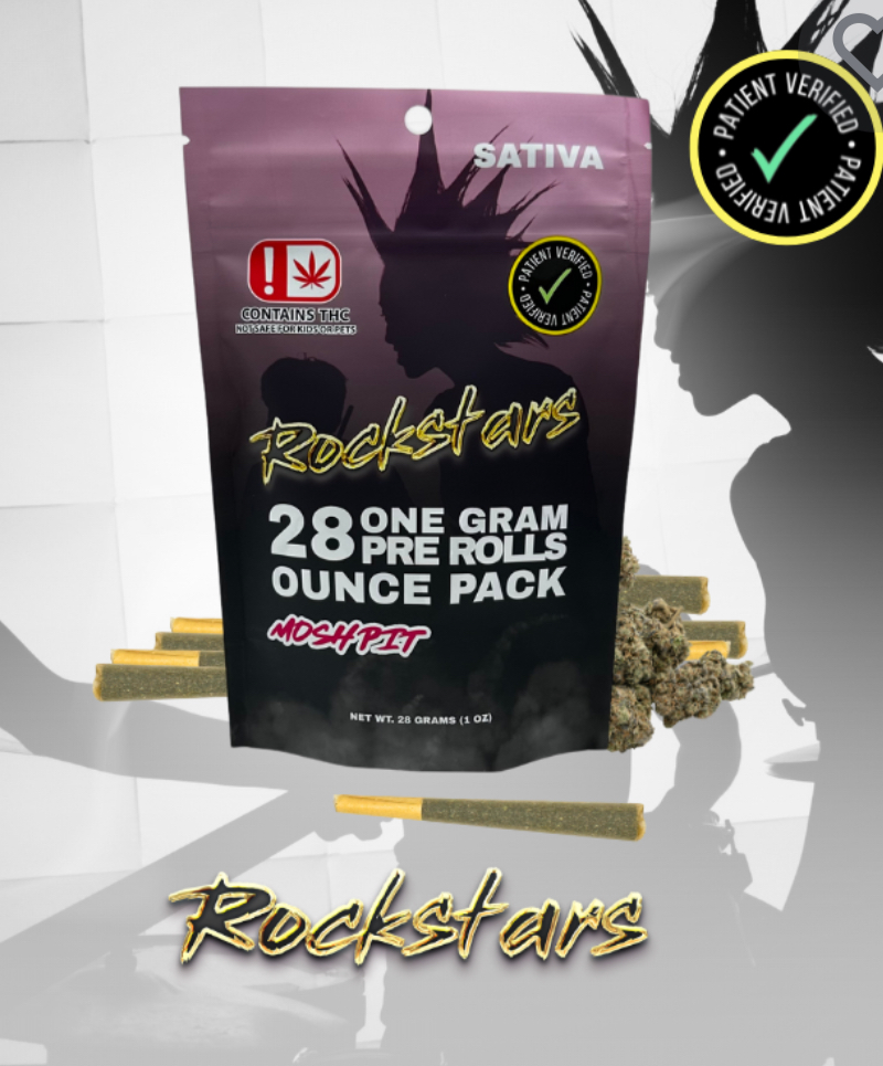 Photograph of product: Zodiaq Pre-roll Pack Platinum Bubba Kush | (I)