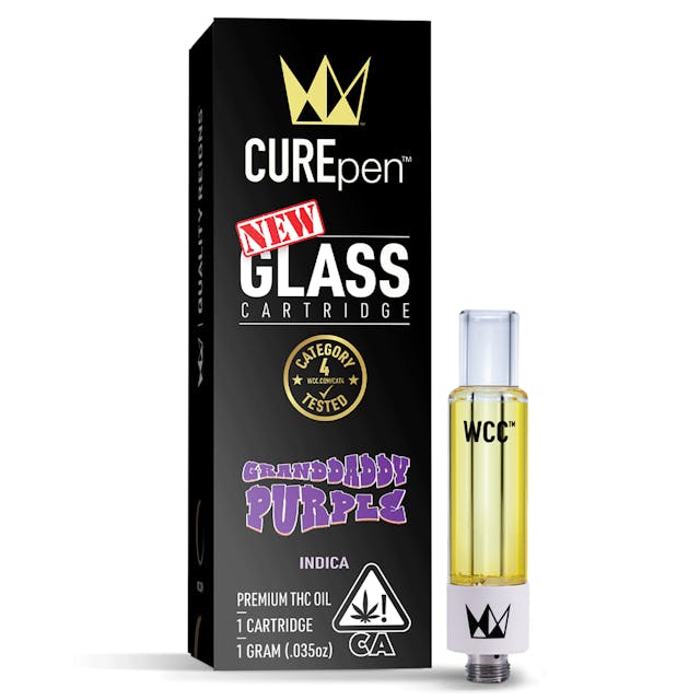 Photograph of product: Granddaddy Purple (I) 1g Curepen Cart - Granddaddy Purple (I)