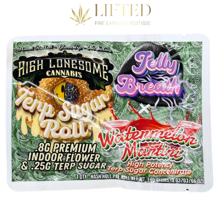 Photograph of product: TERP SUGAR ROLL JELLY BREATH X WATERMELON MARTINI