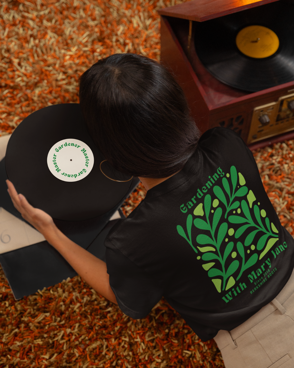 Photograph of product: Gardening with Mary Jane | Master Gardener Tee | Small