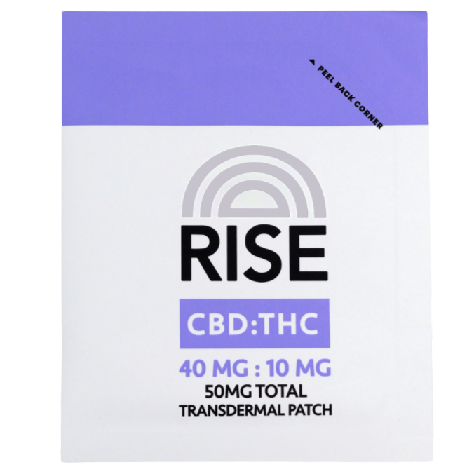 Photograph of product: CBD 50mg Transdermal Patch by Rise