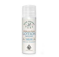 Photograph of product: HIGH DESERT PURE | CLINICAL STRENGTH MENTHOL TH-oui/CBG