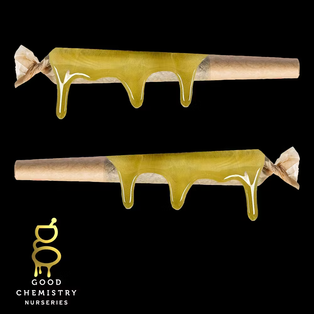 Photograph of product: Bluebird Sky 0.65g Rosin Infused Pre-Roll | 2pk - Mini DripStix