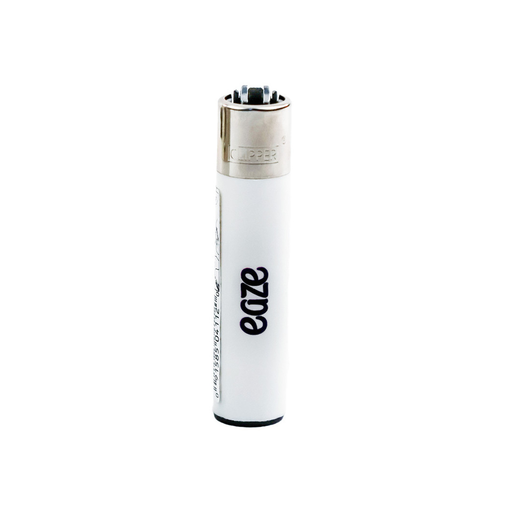 Photograph of product:  White Clipper Lighter - ["1ct"]