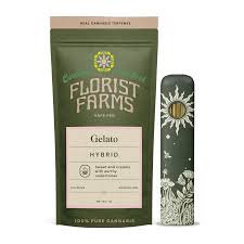 Photograph of product: Florist Farms | Gelato | AIO Disposable Vape | 1g