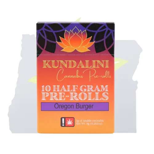 Photograph of product: Kundalini-.5G 10Pk-(R)Oregon Burger