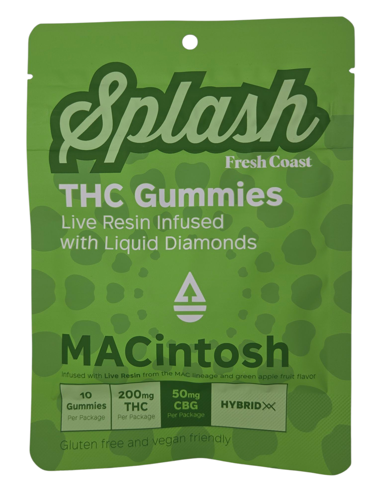 Photograph of product: Macintosh | 4:1 Thc:Cbg Live Resin Infused Gummies
