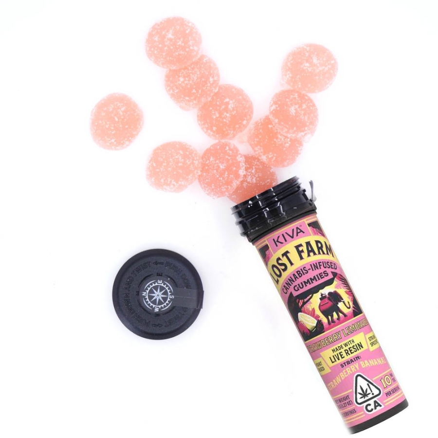 Photograph of product: Lost Farm Strawberry Lemonade [S] 100mg
