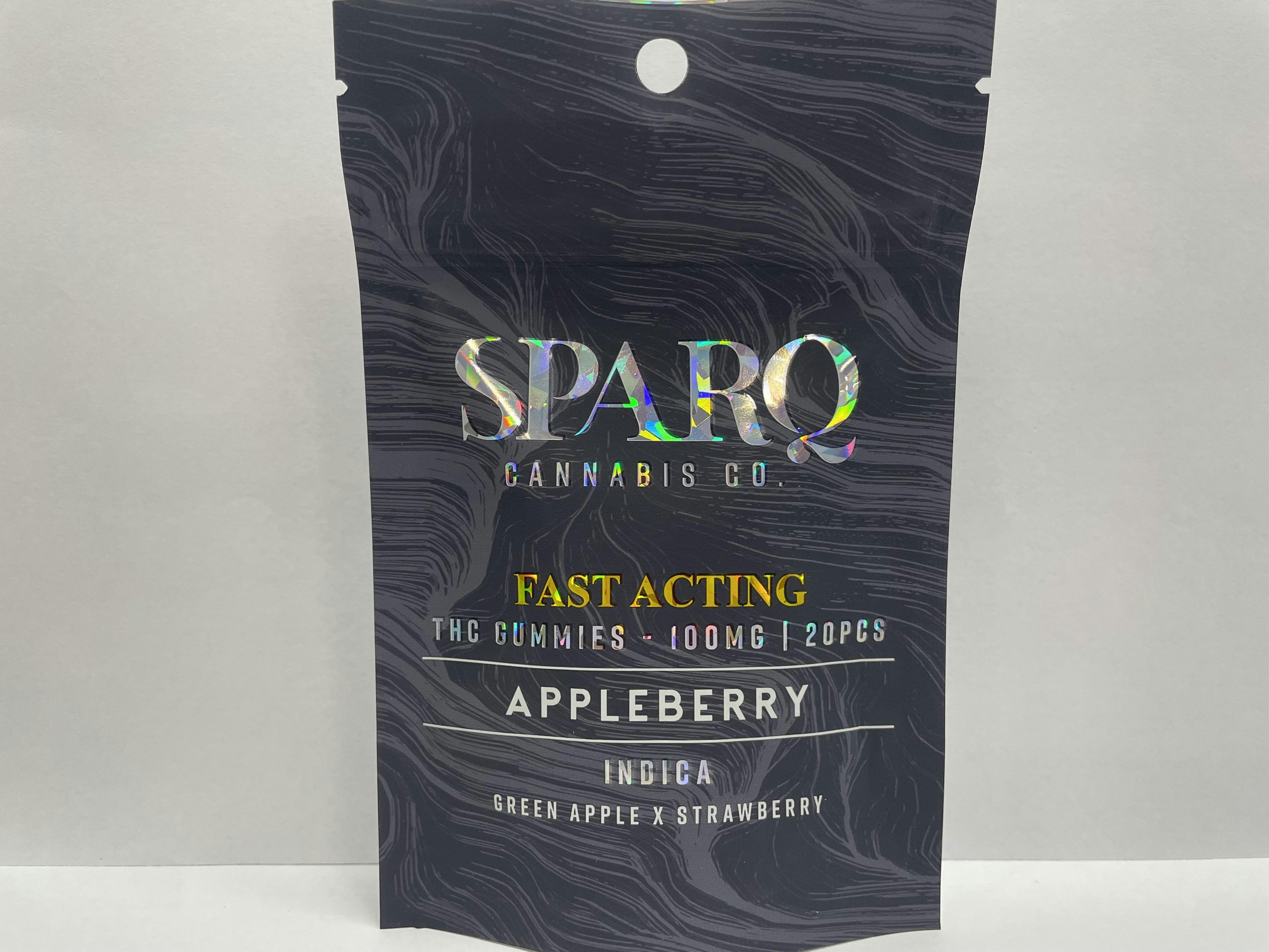 Photograph of product: Appleberry (I) 20pk 5mg I Sparq