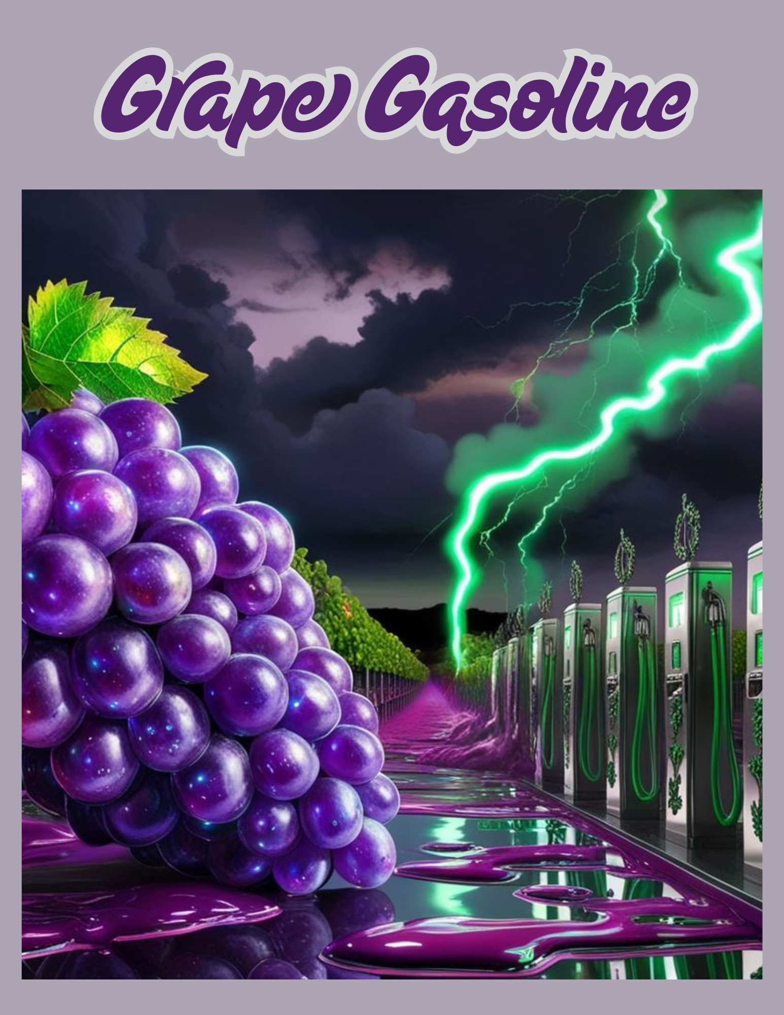 Photograph of product: Grape Gasoline ~ Smalls - 7g