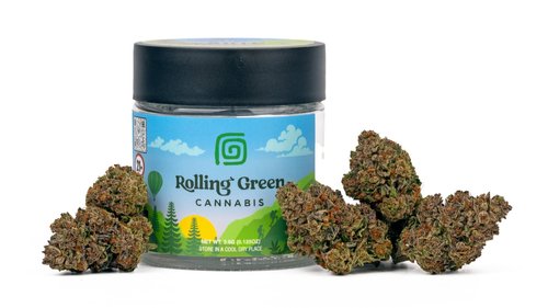 Photograph of product: Rolling Green | Permanent Marker | 1.96% terps - 3.5g