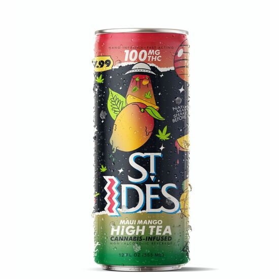Photograph of product: ST IDES - MAUI MANGO 100mg 12oz