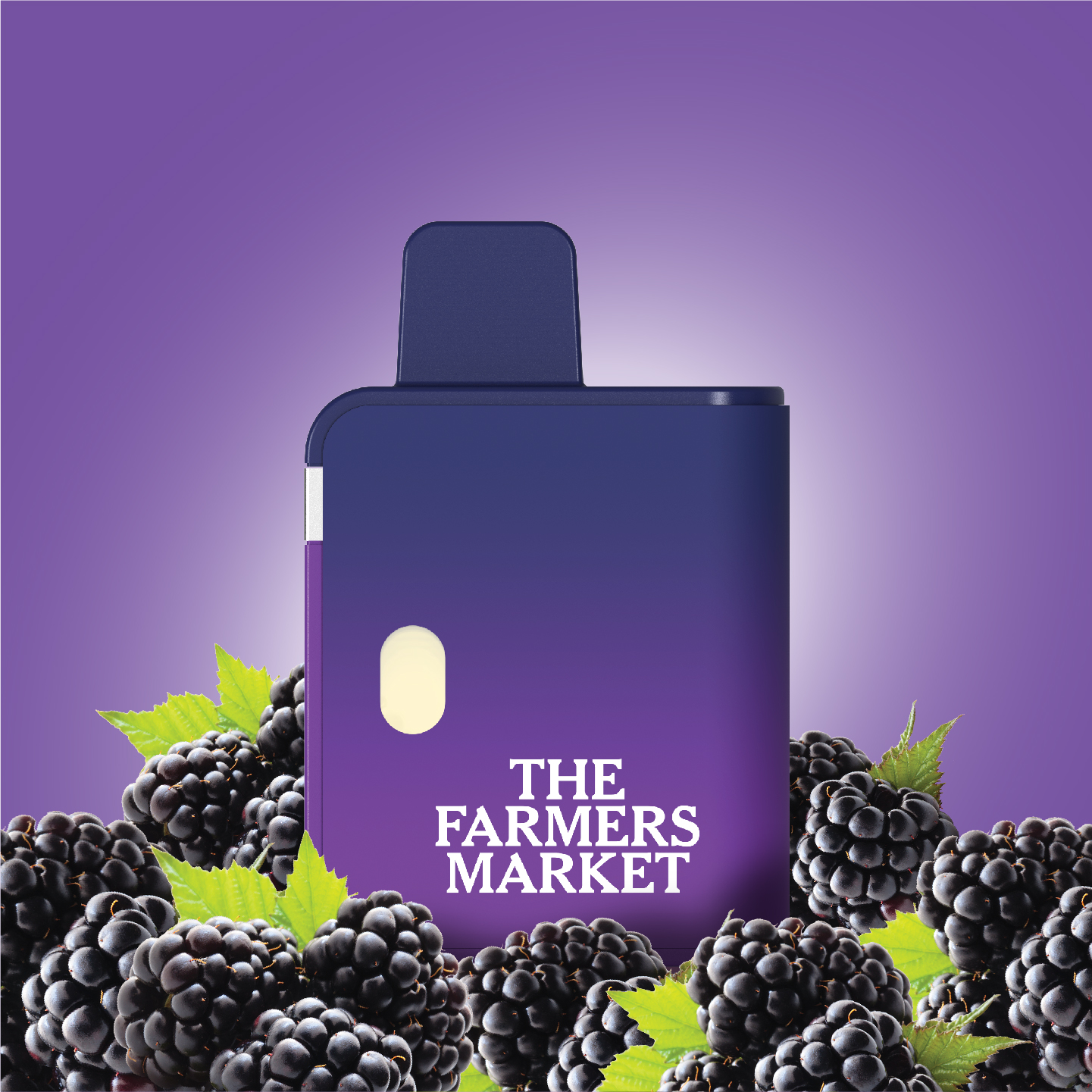 Photograph of product: The Farmers Market Vape Disposable Distillate 1g- Blackberry Gelato