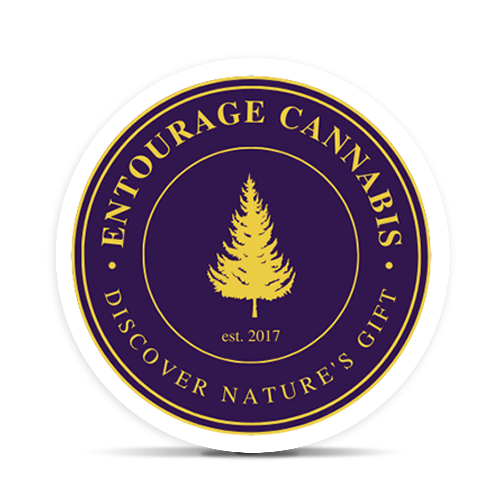 Logo for img-fluid: Entourage Cannabis