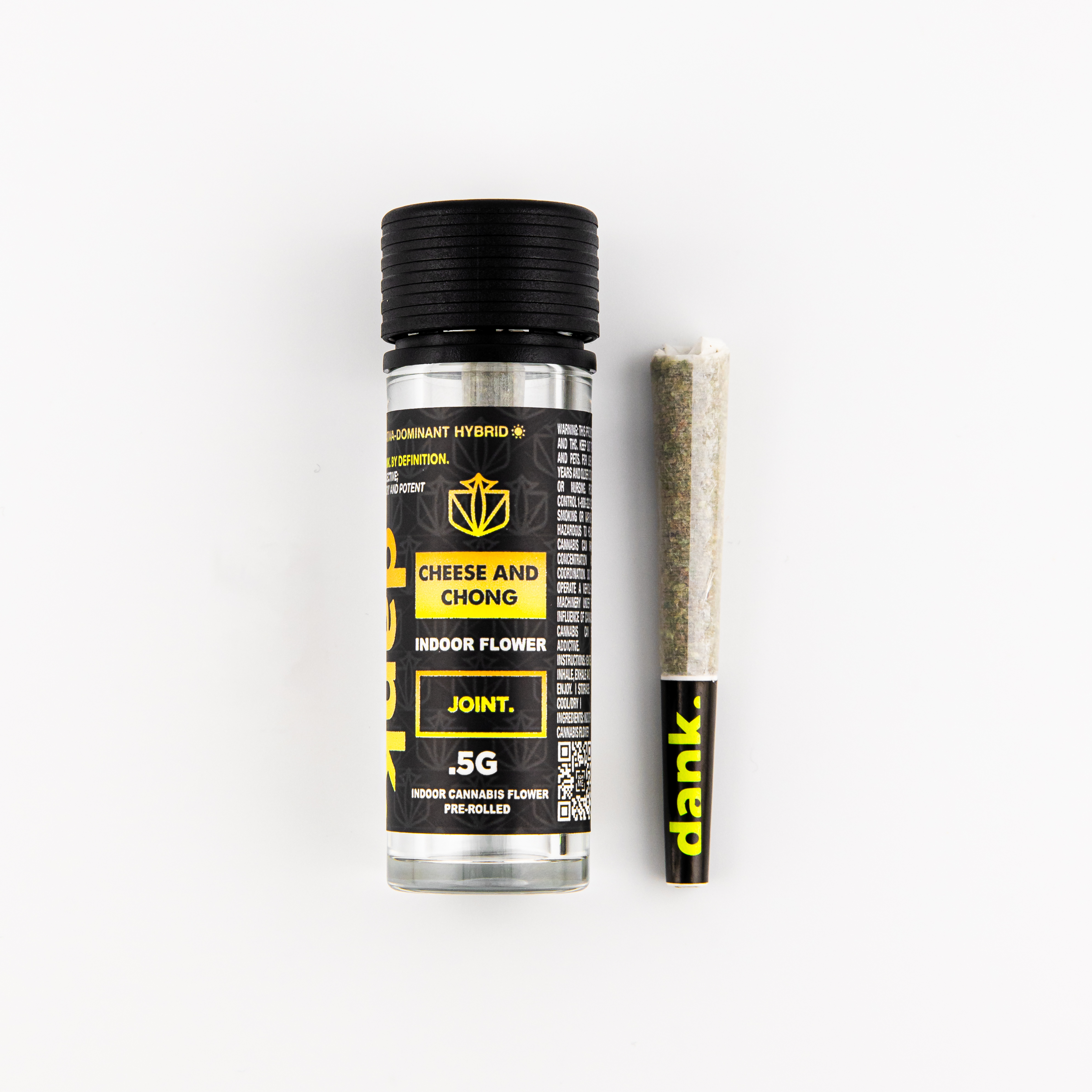 Photograph of product: Dank | Cheese & Chong | Pre-roll