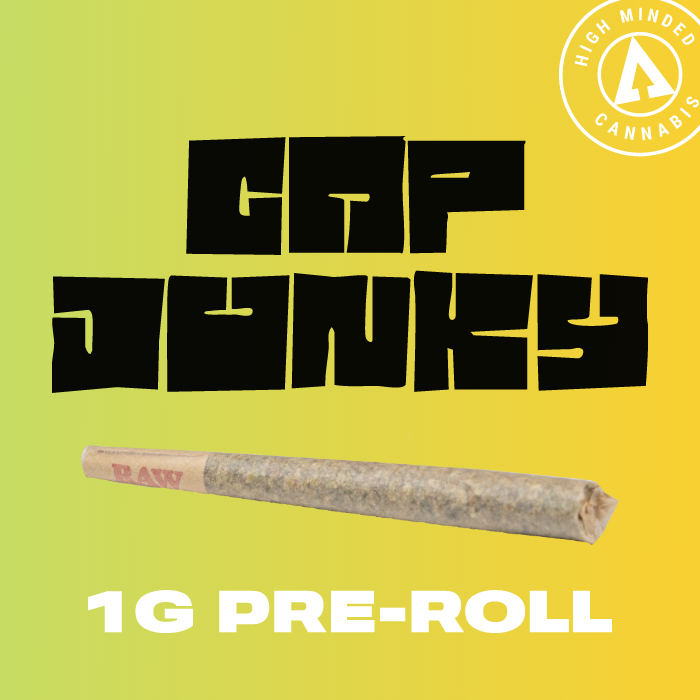 Photograph of product: High Minded - Pre-roll 1g - Cap Junky