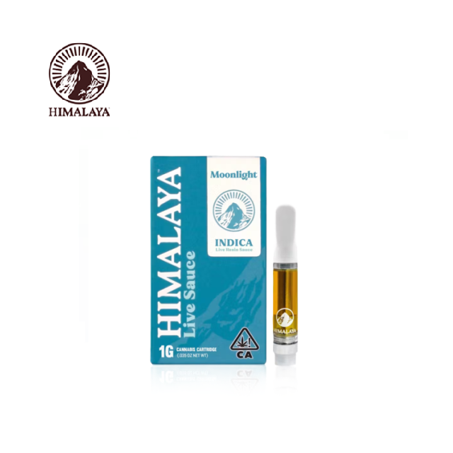 Photograph of product: MOONLIGHT 1G LIVE RESIN CARTRIDGE