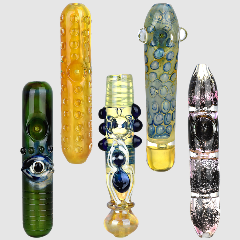 Photograph of product: Glass - Steamroller - 5-6" - Mixed Dreams Assortment