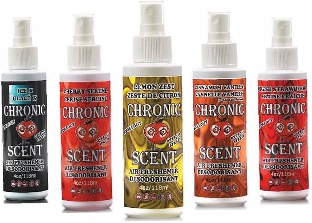 Photograph of product: Chronic Scent Air Freshener Spray | Assorted Scents | 20oz