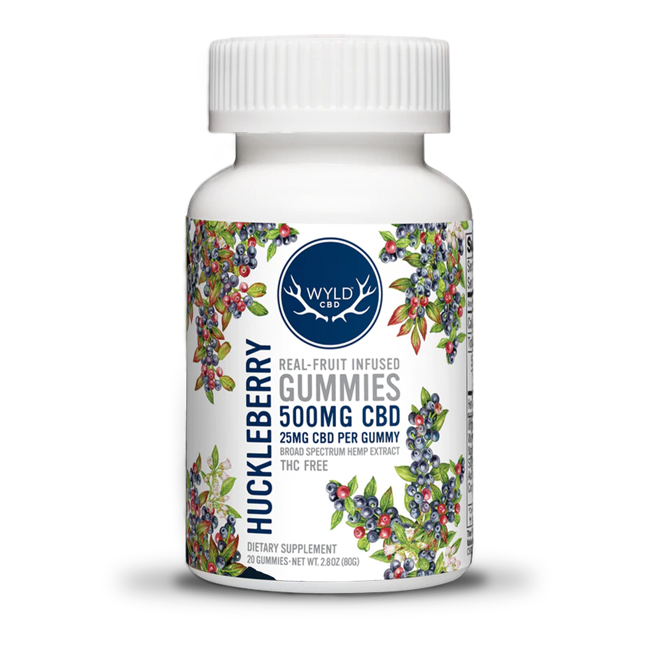 Photograph of product: Wyld - Raspberry Hemp Gummies - 2.8oz