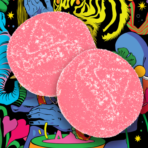 Photograph of product: Groovy Grapefruit (H) - Gummies (100mg)