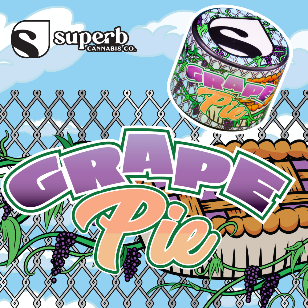 Photograph of product: Superb Oui'd Live Rosin Tier 1 | Grape Pie