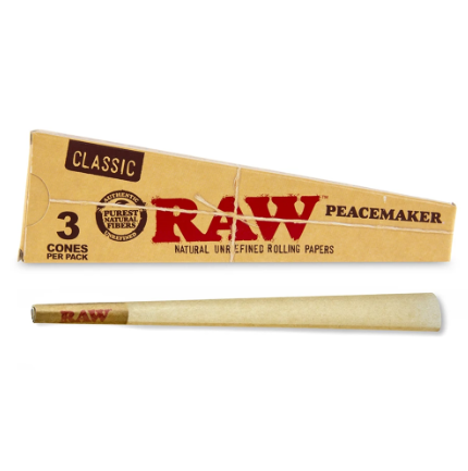 Photograph of product: 3-Pack RAW Classic Pre-Roll Cone
