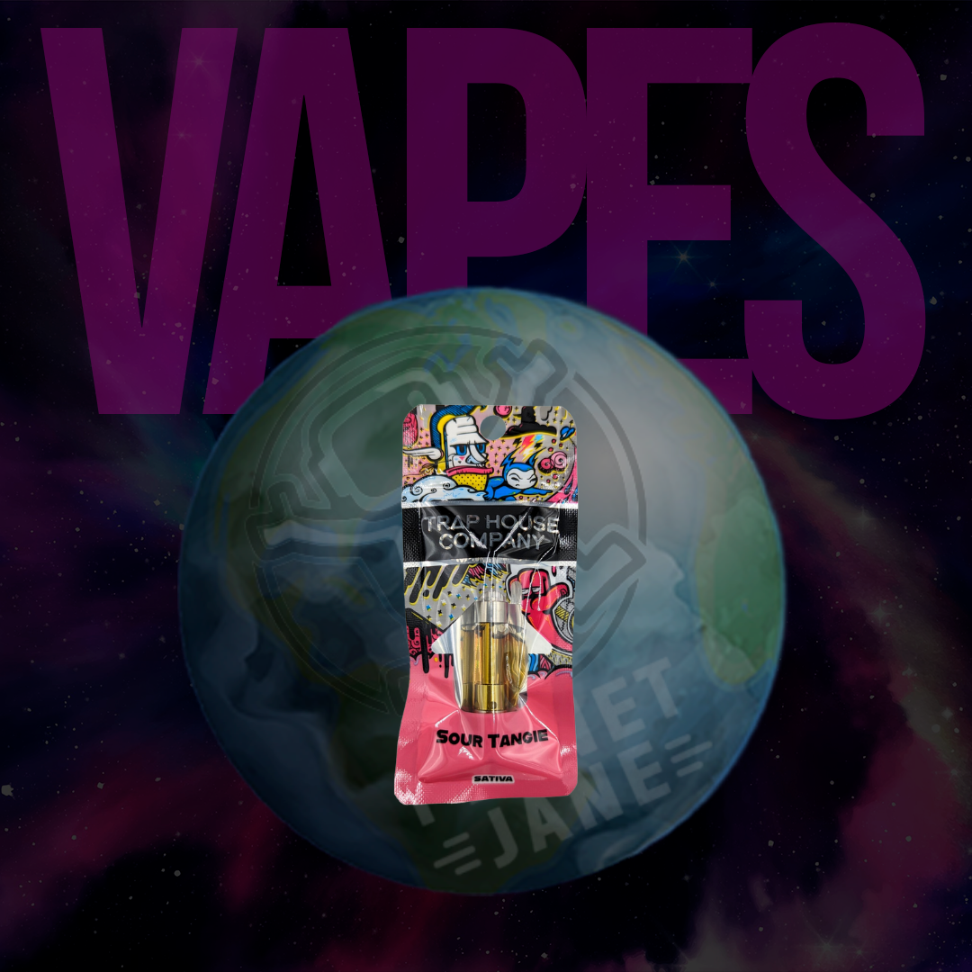 Photograph of product: Trap House Company - 1g Cart - Sour Tangie Oui'd