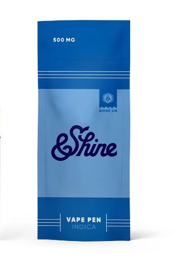Photograph of product: &SHINE ORANGE KUSH X RAINBOW CANDY DISPOSABLE