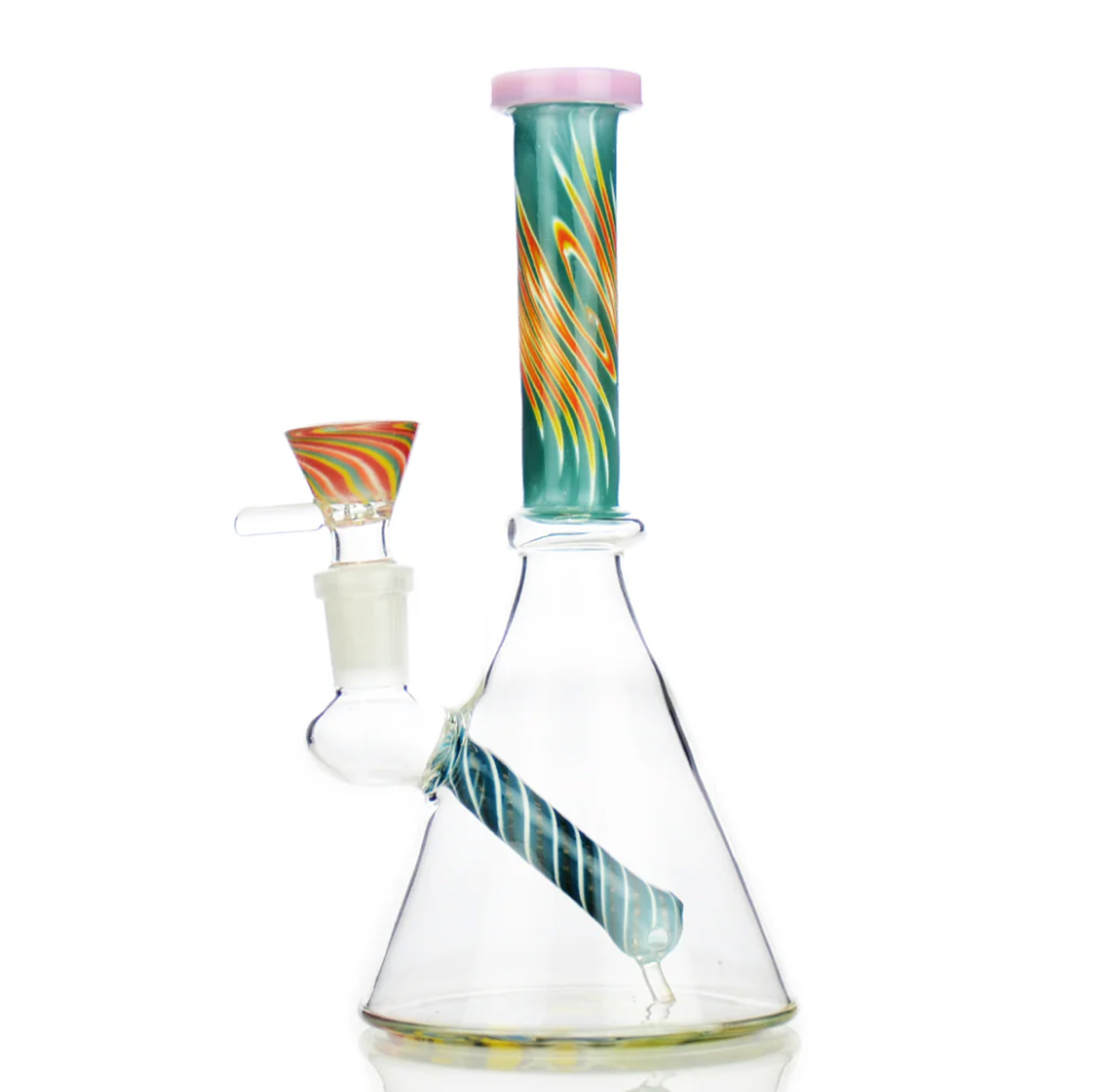 Photograph of product: 8" Reversal Art Beaker with 14mm Male Bowl