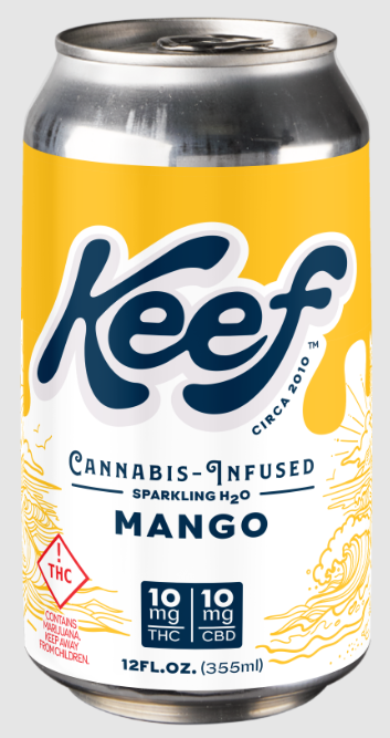 Photograph of product: Sparkling - CBD - 1:1 Mango - 10mg