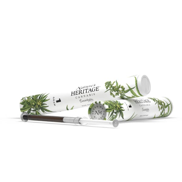 Photograph of product: 1:1 TH-oui:CBD RSO Syringe 1g