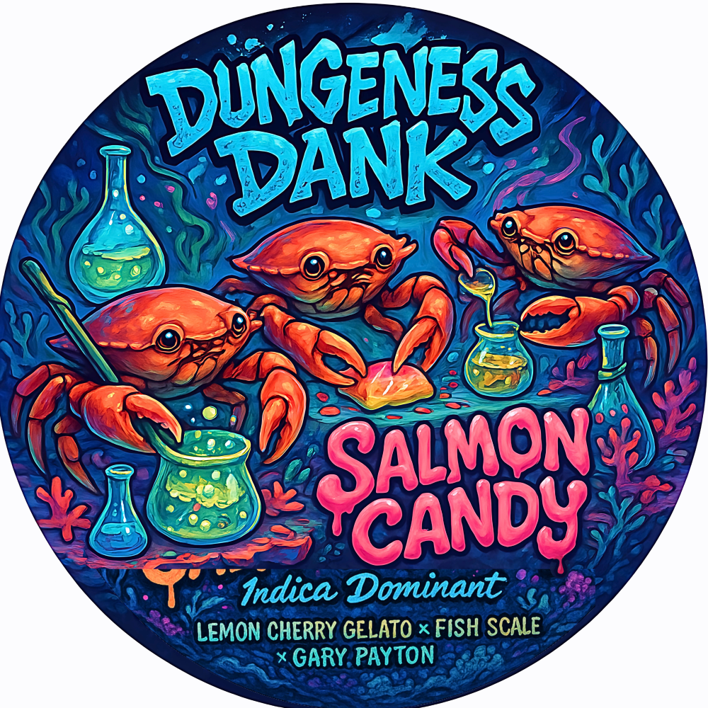 Photograph of product: Salmon Candy [DOH] - by Dungeness Dank - 1g