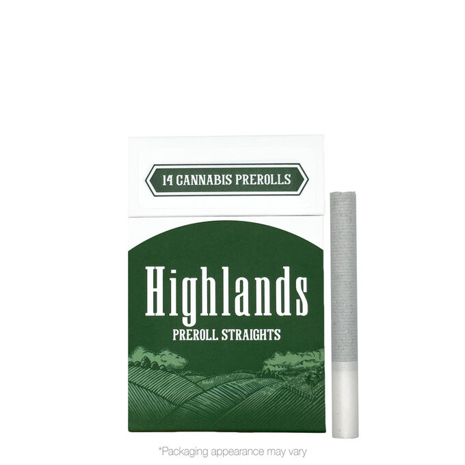 Photograph of product: Highlands Grape Diamonds Pre Roll Pack (14ct) (10.5G)