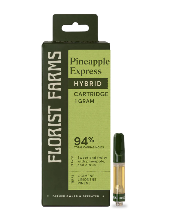 Photograph of product: Florist Farms - Pineapple Express - Vape Cart