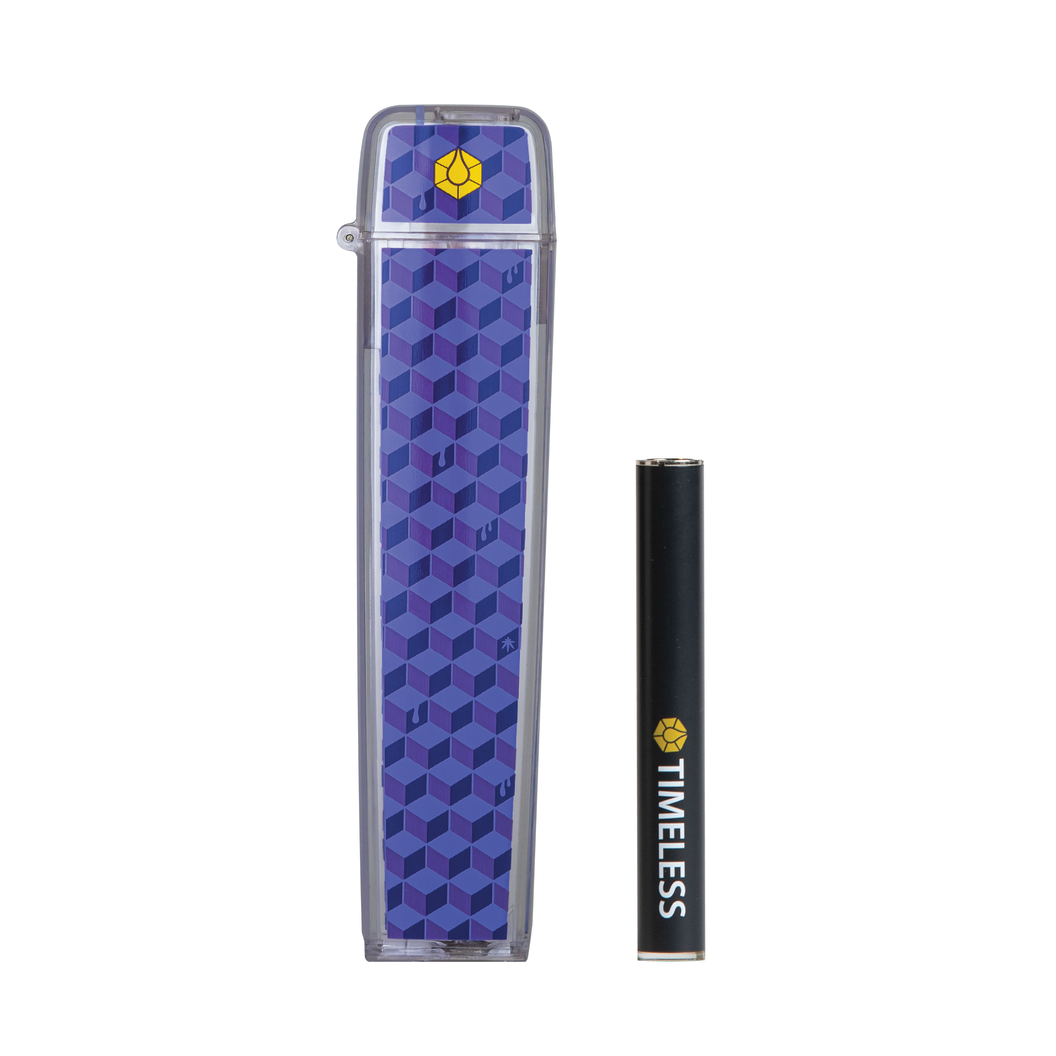 Photograph of product: Timeless | 340mAh Half Battery + Flip Case Combo | (Black/Purple)