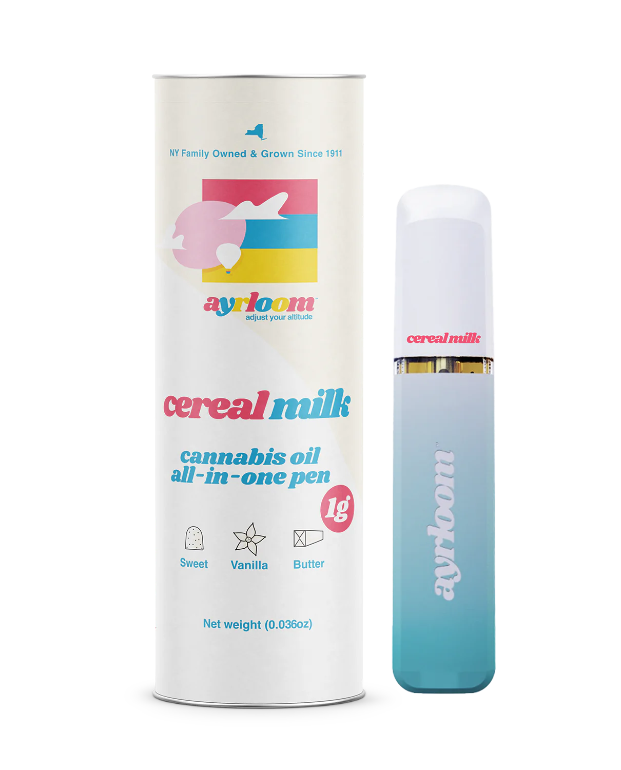 Photograph of product: Ayrloom - Disposables - Cereal Milk - 1g