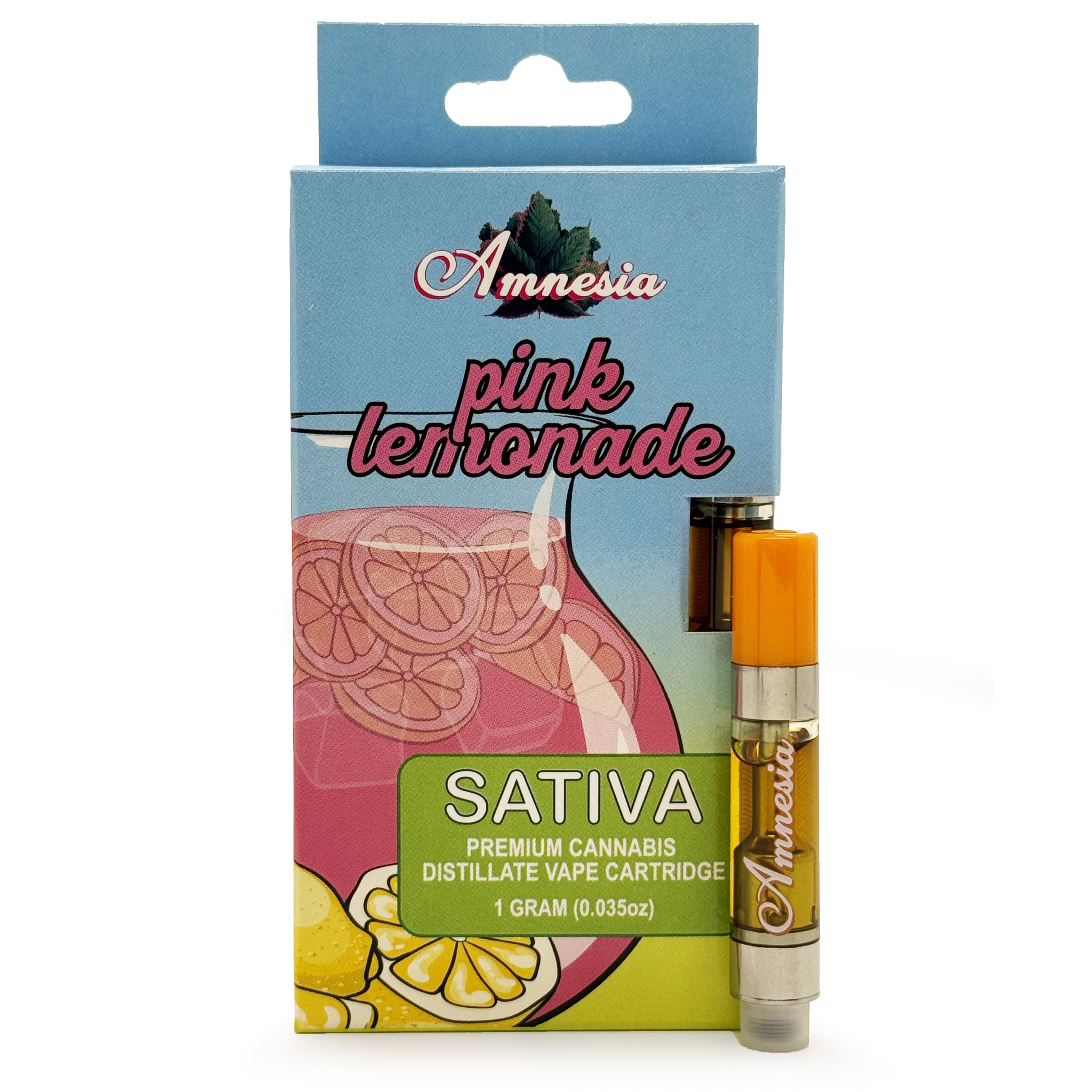 Photograph of product: Amnesia Pink Lemonade Cartridge Rec