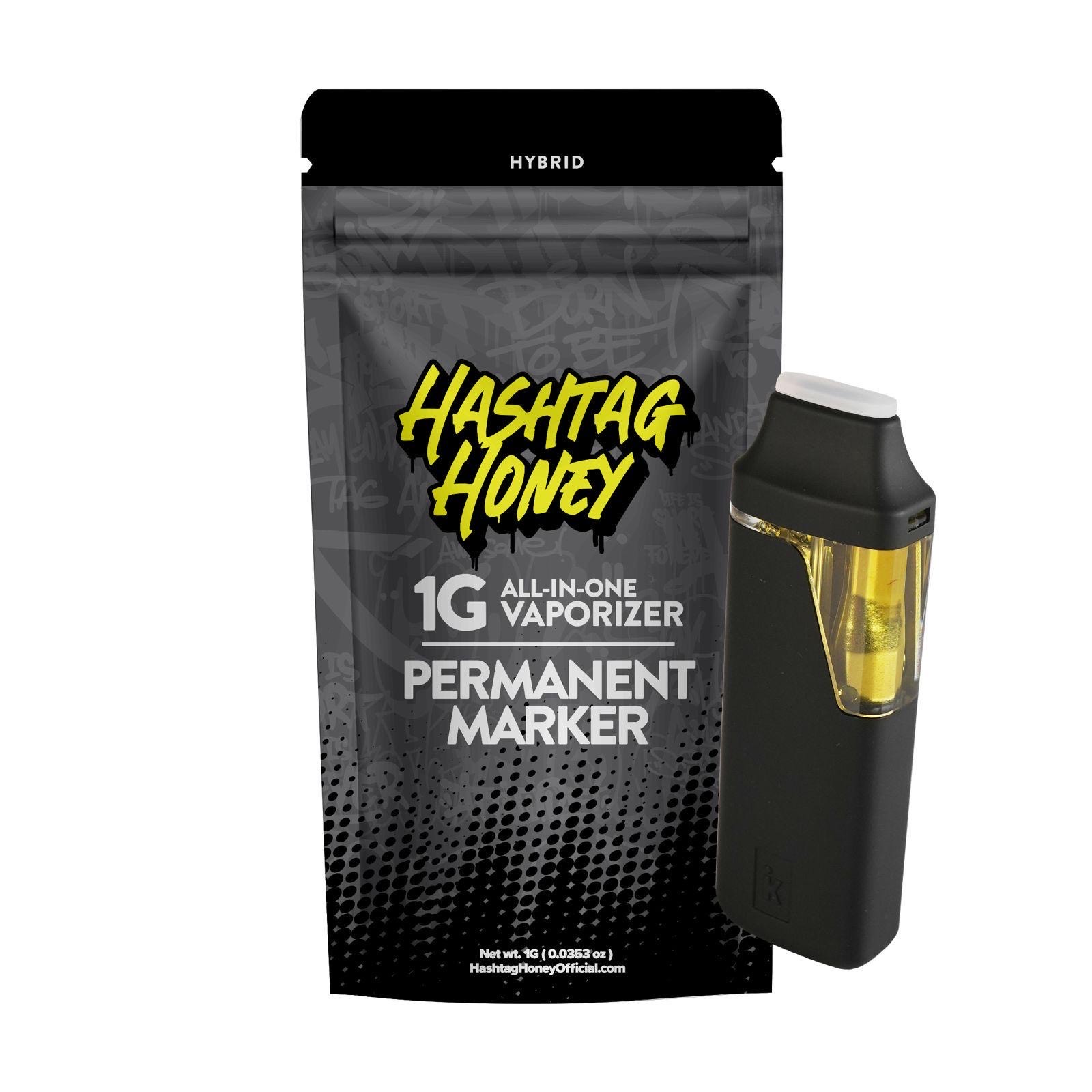 Photograph of product: au chocolattag Honey 1g Disposable Permanent Marker(Hybrid)