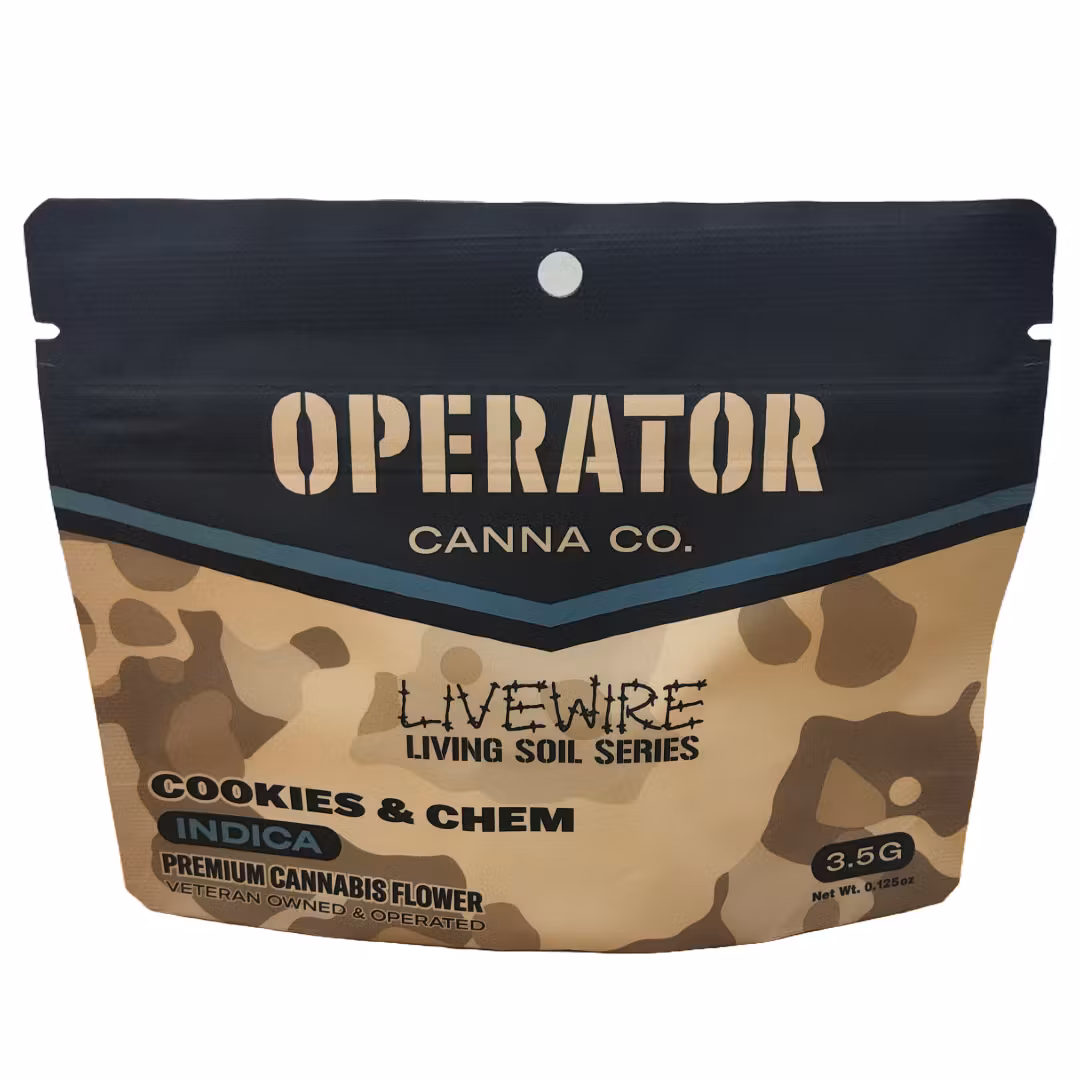 Photograph of product: Cookies and Chem | Living Soil Flower - 3.5g